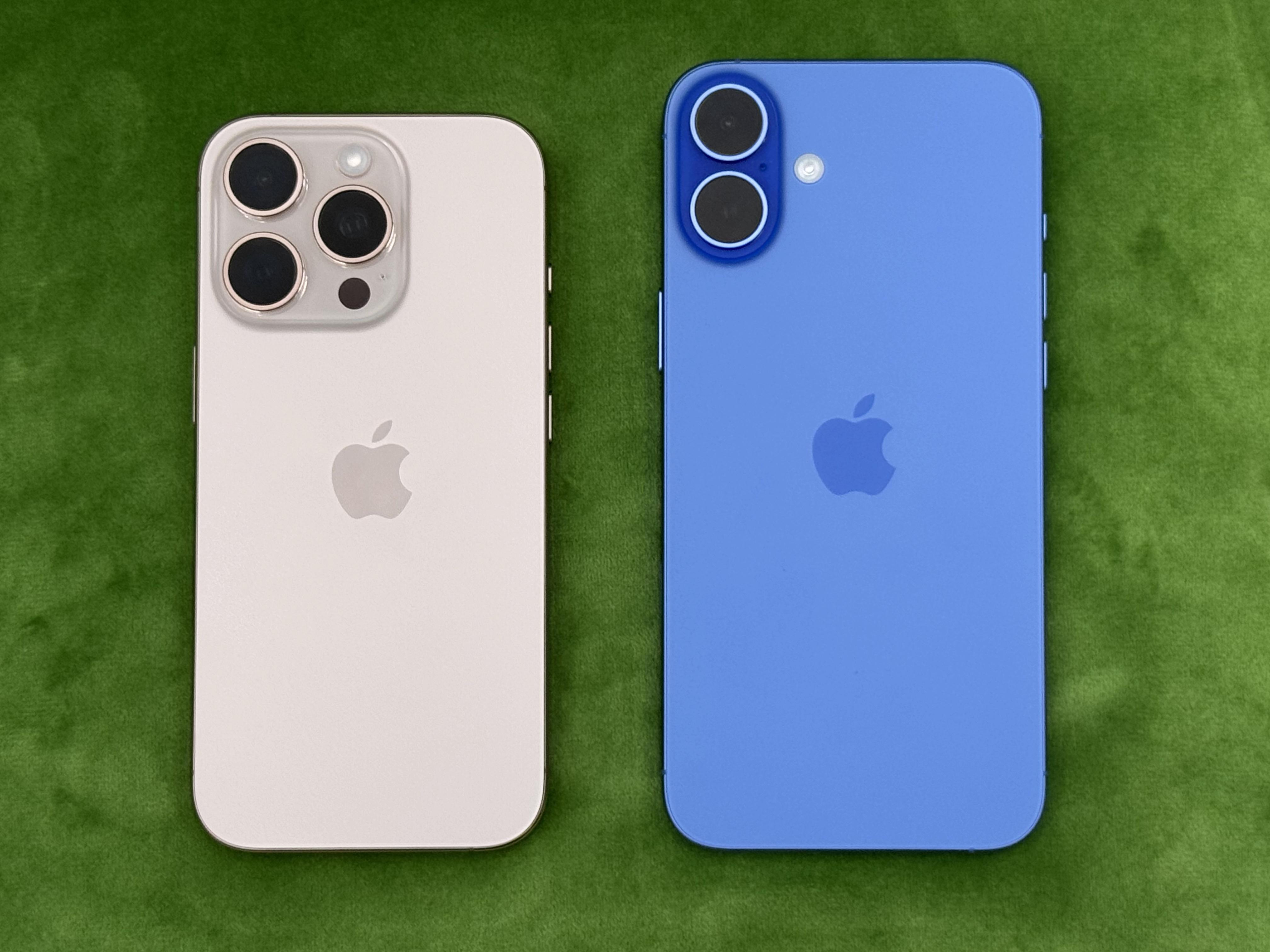 iPhone 16和iPhone 16 Pro硬核对比!