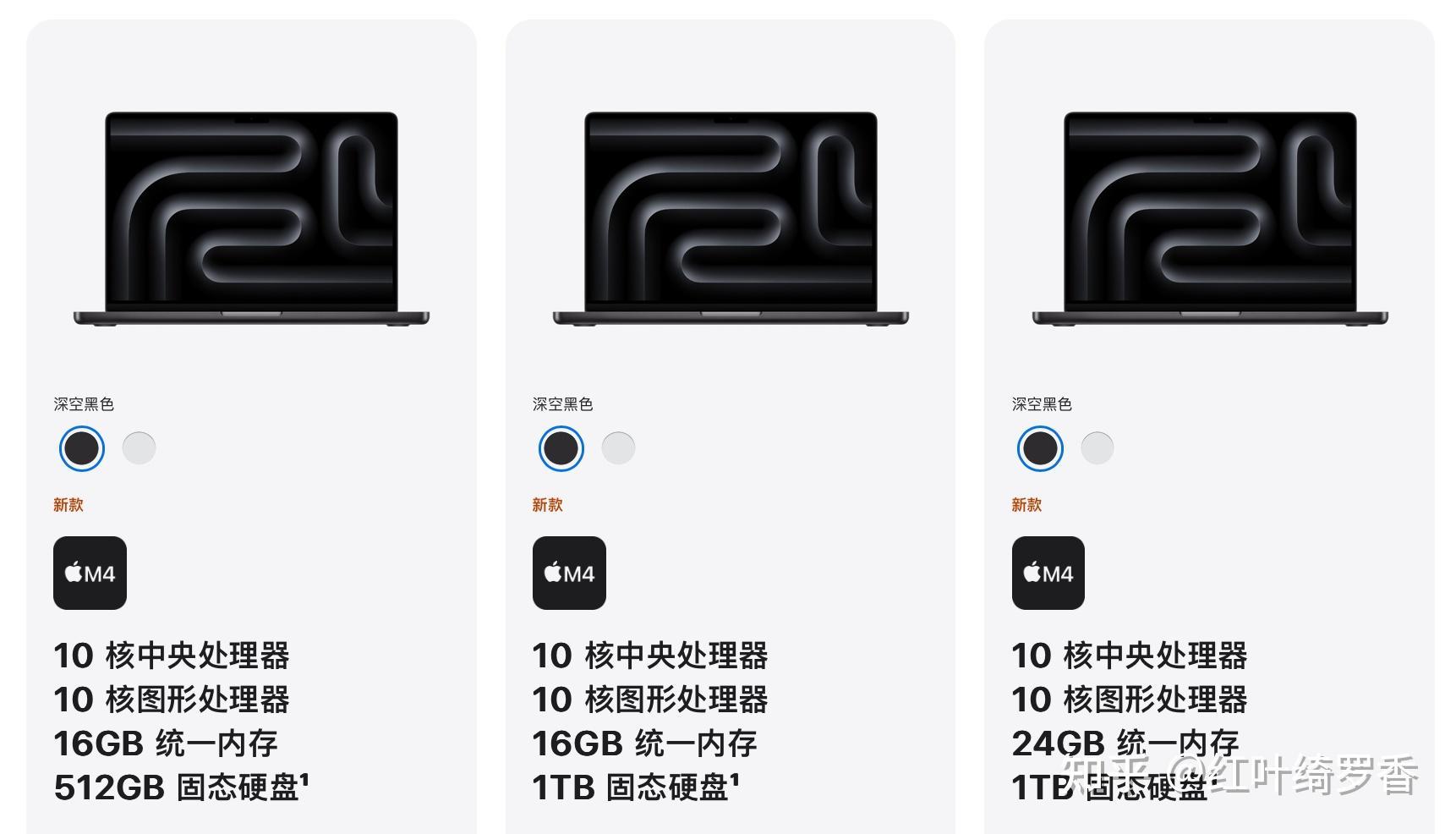MacBook Pro M4系列选购指南。芯片、内存、存储等选择策略一应俱全。