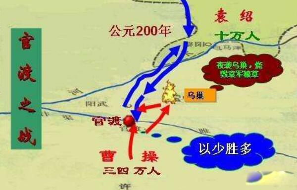 官渡之战的官渡位于今天的哪个省 官渡之战简介时间