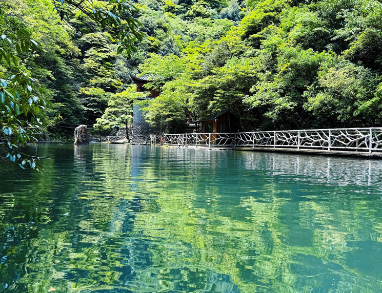 太湖源风景区旅游攻略：被誉为“江南小九寨沟”