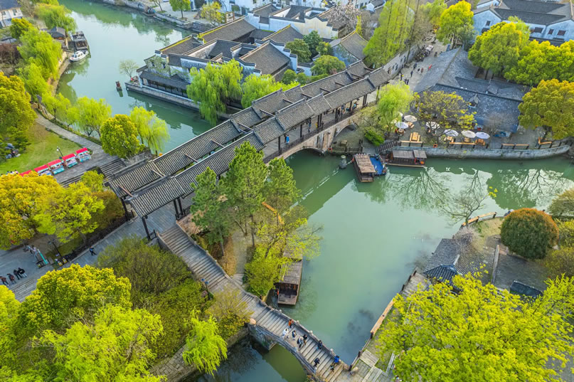 嘉兴梅花洲景区旅游攻略：“灵水”“禅意”“乡愁”