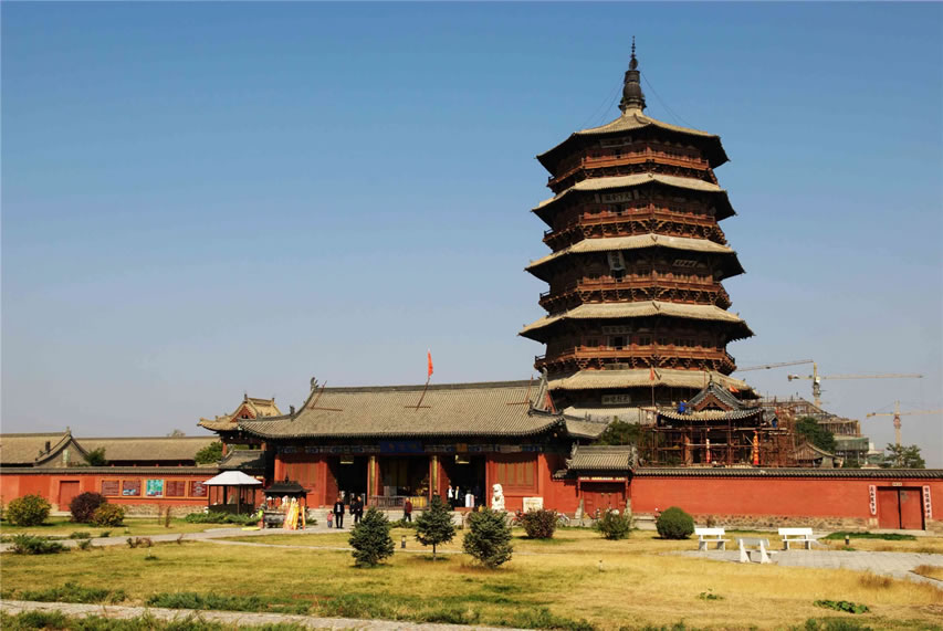 佛宫寺释迦塔旅游攻略：世界上现存最古老纯木结构楼阁式建筑