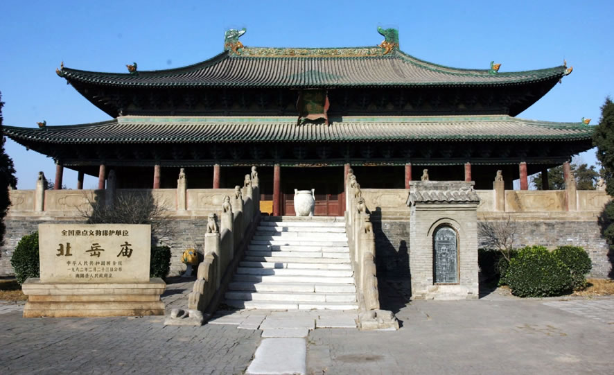 曲阳北岳庙旅游攻略：历代封建帝王祭祀北岳恒山之神的场所