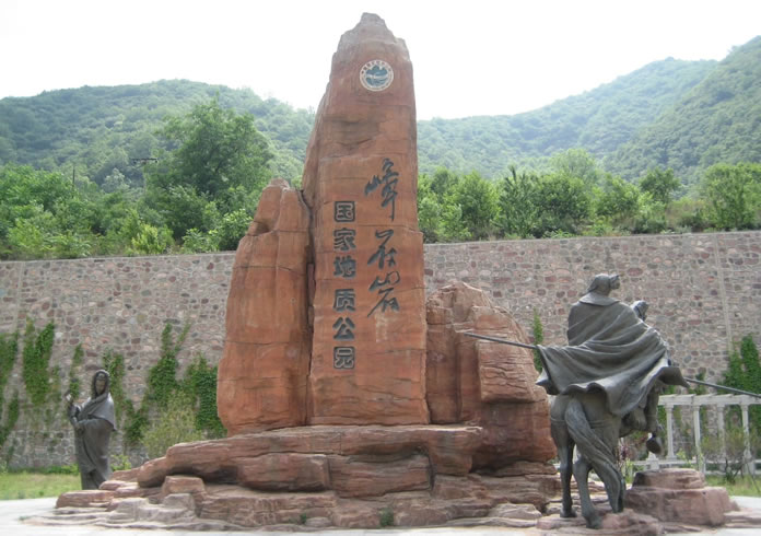 嶂石岩风景名胜区旅游攻略:中国三大砂岩地貌