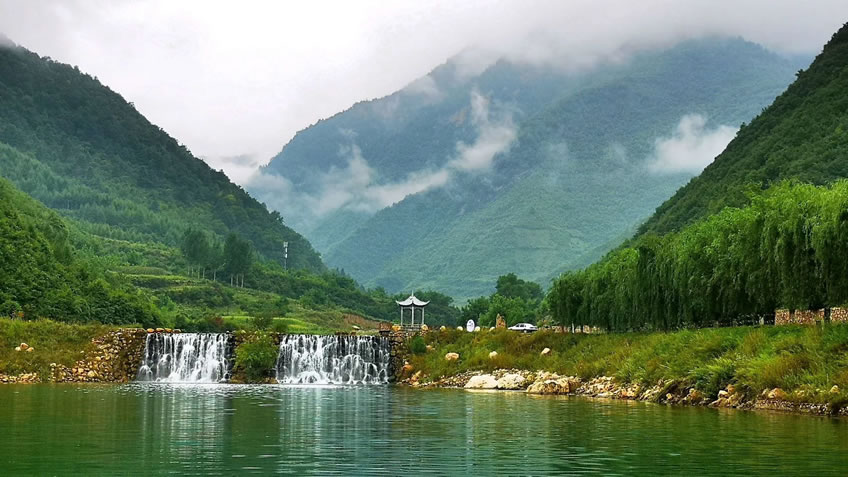 官鹅沟景区旅游攻略：自然爱好者的天堂？绝佳之地-图1