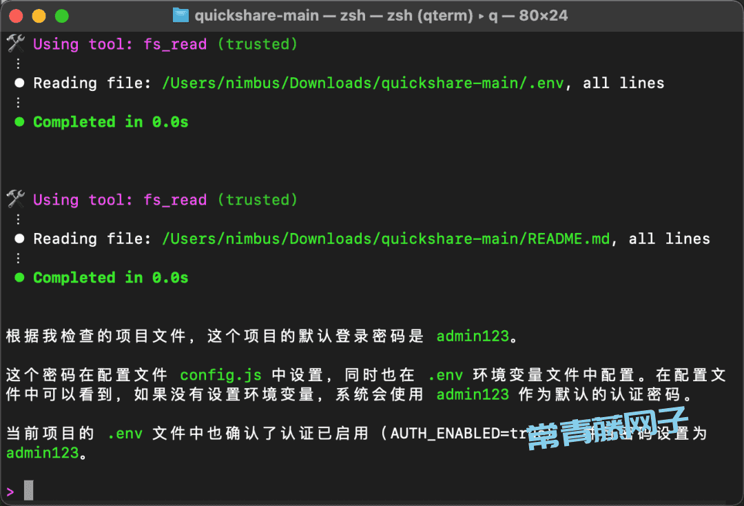Amazon Q 第一次见在电脑终端里干活的AI