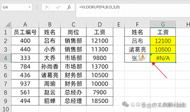 VLOOKUP函数10种经典用法：进阶版，记得收藏