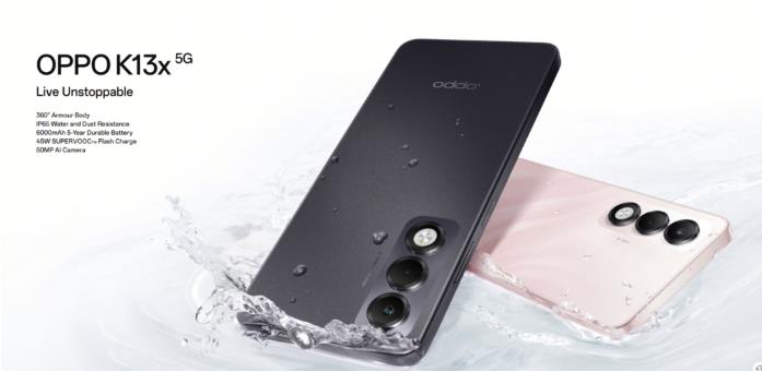 OPPOK13x5G手机发布 配720PLCD屏幕 支持SD卡扩展