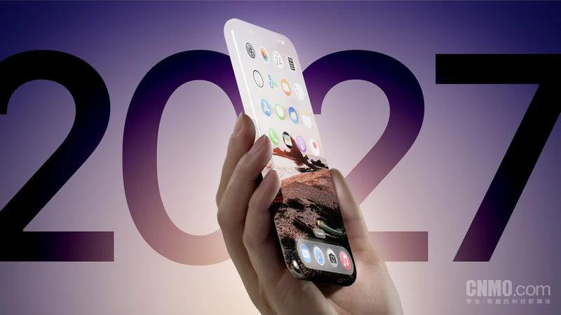 iPhone真全面屏时代2027年将到来 前期先缩小灵动岛