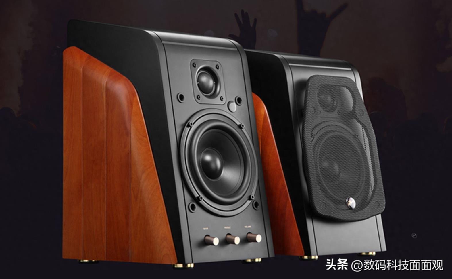 千元档高品质HiFi音箱推荐，2分频书架音箱，3频均衡支持蓝牙连接-趣考网