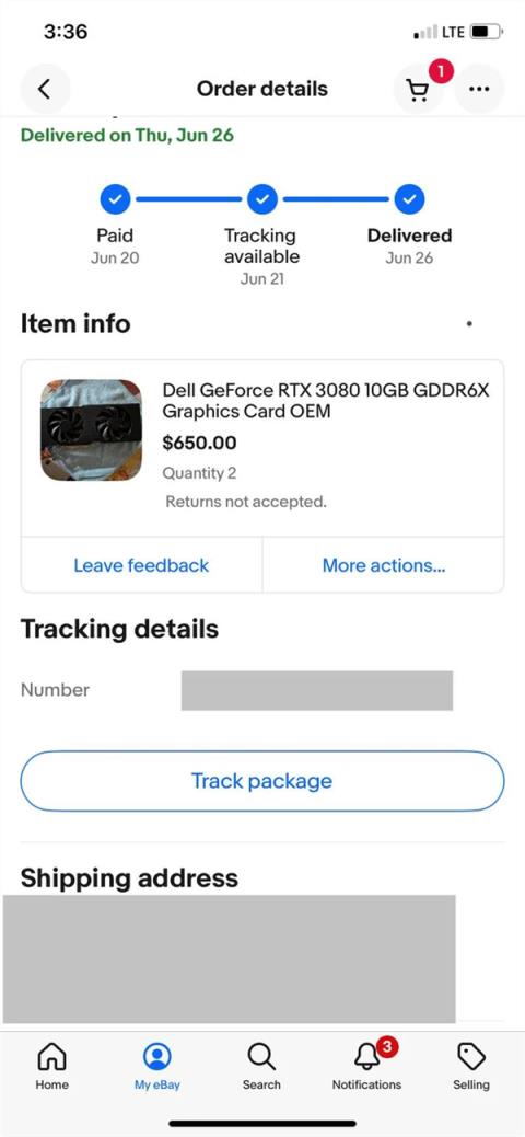 卖家哭晕！4600元买两张RTX3080：收到全是RTX3090(图2)