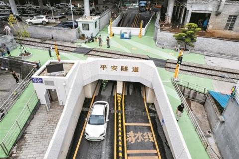 广州网红隧道升级成功 30年驾龄老司机：再也不用担心剐蹭(图3)