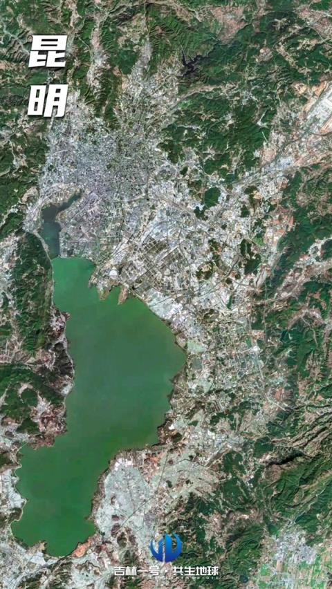 从卫星看国内外城市：绿化面积 云壤之别(图5)