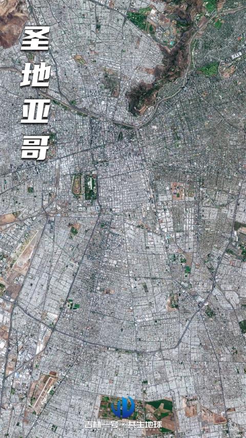 从卫星看国内外城市：绿化面积 云壤之别(图8)