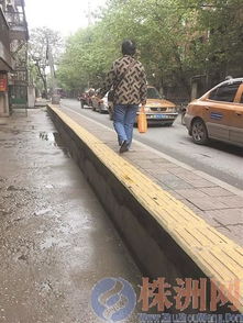 盲道上的愤怒——盲人因电动车占道而采取的行动