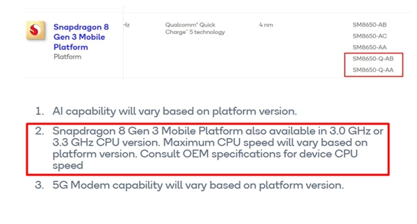 高通上架新版骁龙8 Gen3:联想全球首发-图1 高通上架新版骁龙8 Gen3:联想全球首发-图1