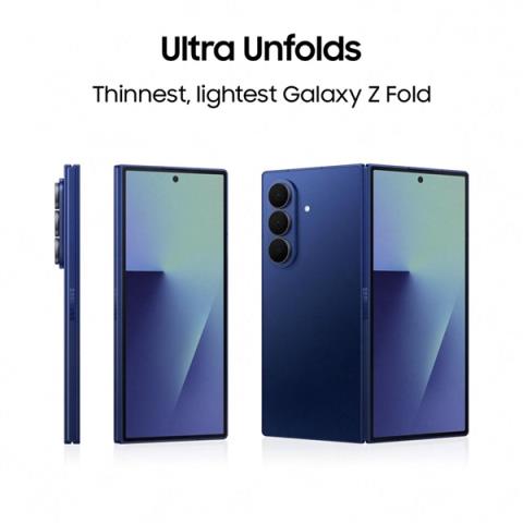 三星GalaxyZ Fold7官方渲染图曝光：屏下摄像头没了(图3)