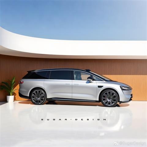 瞧瞧效果如何 博主绘制智界MPV 网友：还以为小米出品(图3)