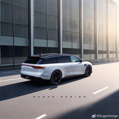瞧瞧效果如何 博主绘制智界MPV 网友：还以为小米出品(图6)