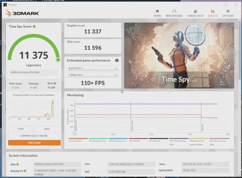 传奇落幕：GTX1080Ti定制水冷+超频也不敌RTX5050！(图5)