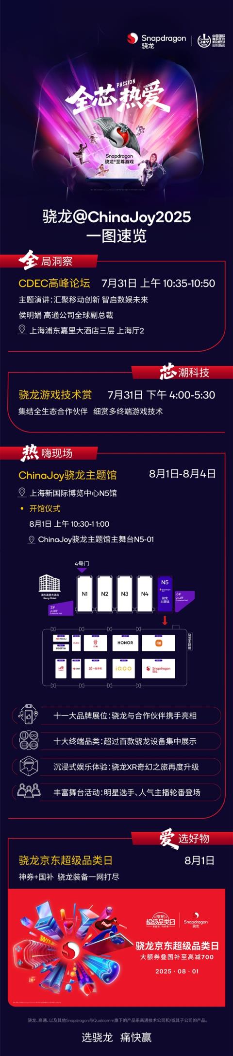 第6次霸气包馆！高通ChinaJoy节目单公布：11大品牌捧场(图2)