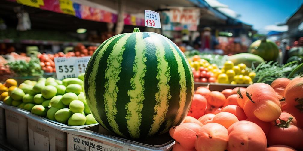 韩国西瓜173元疯涨 高温致农产品价格飙升(图1)