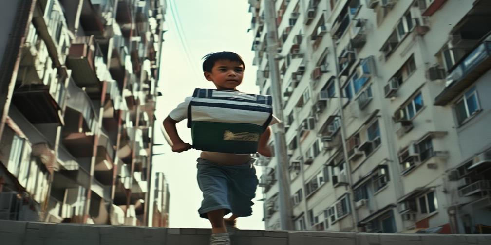 暑期“跑楼小孩”代送外卖 存安全隐患涉嫌违法(图1)