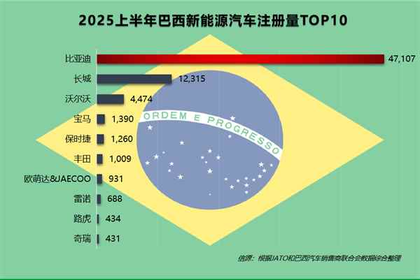国产车被老外热捧！上半年比亚迪在全球多个市场拿下新能源销冠(图3)