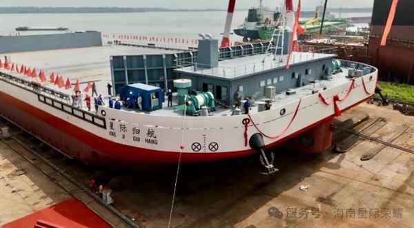 中国首艘！海上运载火箭回收船“星际归航”号顺利吉水
