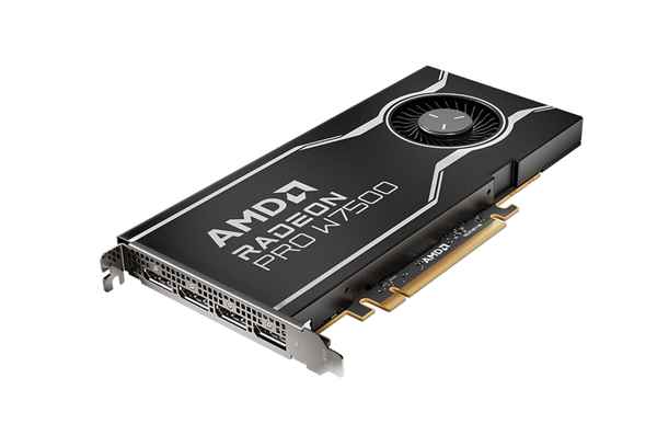 功耗仅55W！AMD推出RadeonPROW7400入门级工作站显卡(图2)