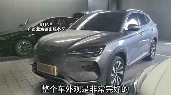 一比亚迪电动车遭3次雷击车主毫发无伤 李云飞：车辆三大件也完好无损(图3)