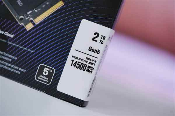 英睿达速度最快的Gen5 SSD！T7102TB图赏(图15)