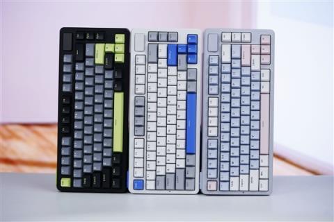 78键小巧简约！雷柏V700DIY-75键盘图赏(图1)
