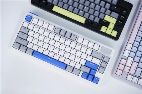 78键小巧简约！雷柏V700DIY-75键盘图赏(图2)