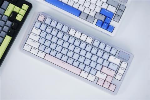 78键小巧简约！雷柏V700DIY-75键盘图赏(图3)