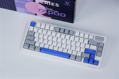 78键小巧简约！雷柏V700DIY-75键盘图赏(图9)