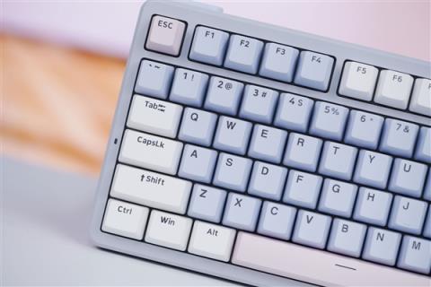 78键小巧简约！雷柏V700DIY-75键盘图赏(图12)