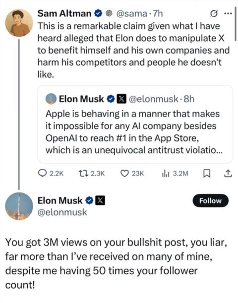 马斯克起诉苹果偏袒OpenAI：却被网友用DeepSeek打了脸！(图6)