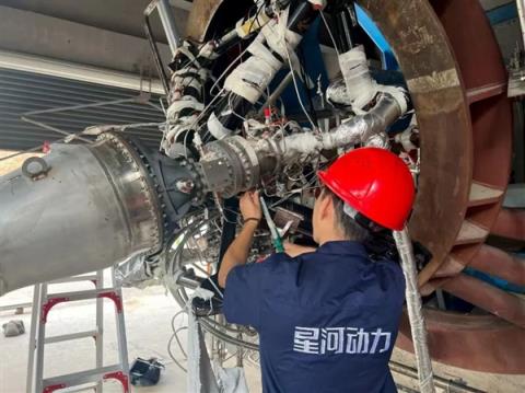 我国民营可复用液体火箭！星河动力智神星二号百吨级发动机试车成功(图2)