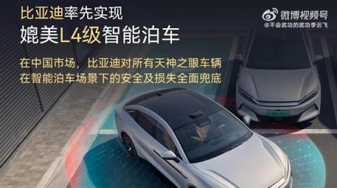 比亚迪为什么敢对智能泊车安全兜底 李云飞：王总看了一组数据后 当场拍板(图2)