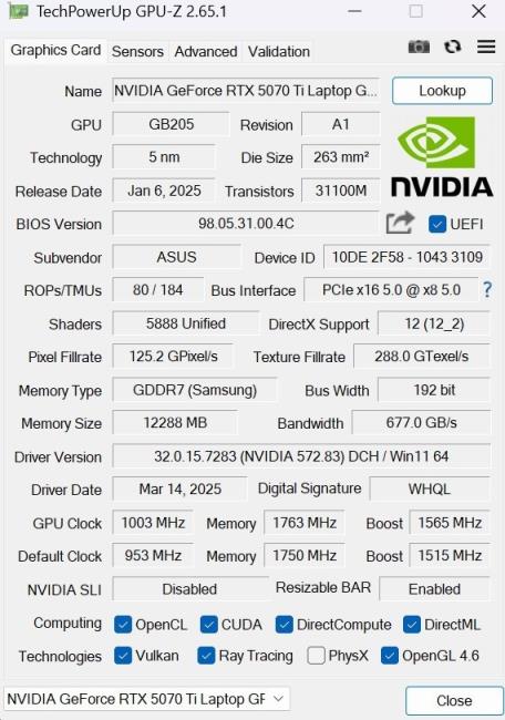 从RTX5060到RTX5090：游戏本GPU性能到底差多少(图3)