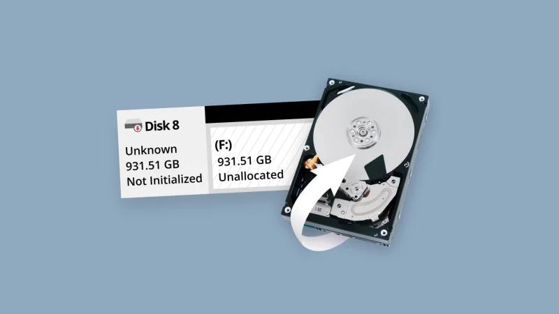 磁盘显示未分配怎么解决