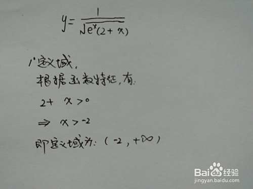 函数y=(√e^x(2+x))^(-1)的图像-趣考网