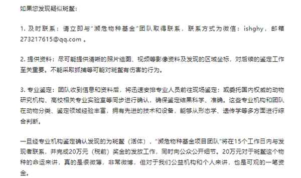 全球已知存活两只雄性斑鳖 寻鳖悬赏涨到20万元 志愿者：近200份线索都不是(图1)