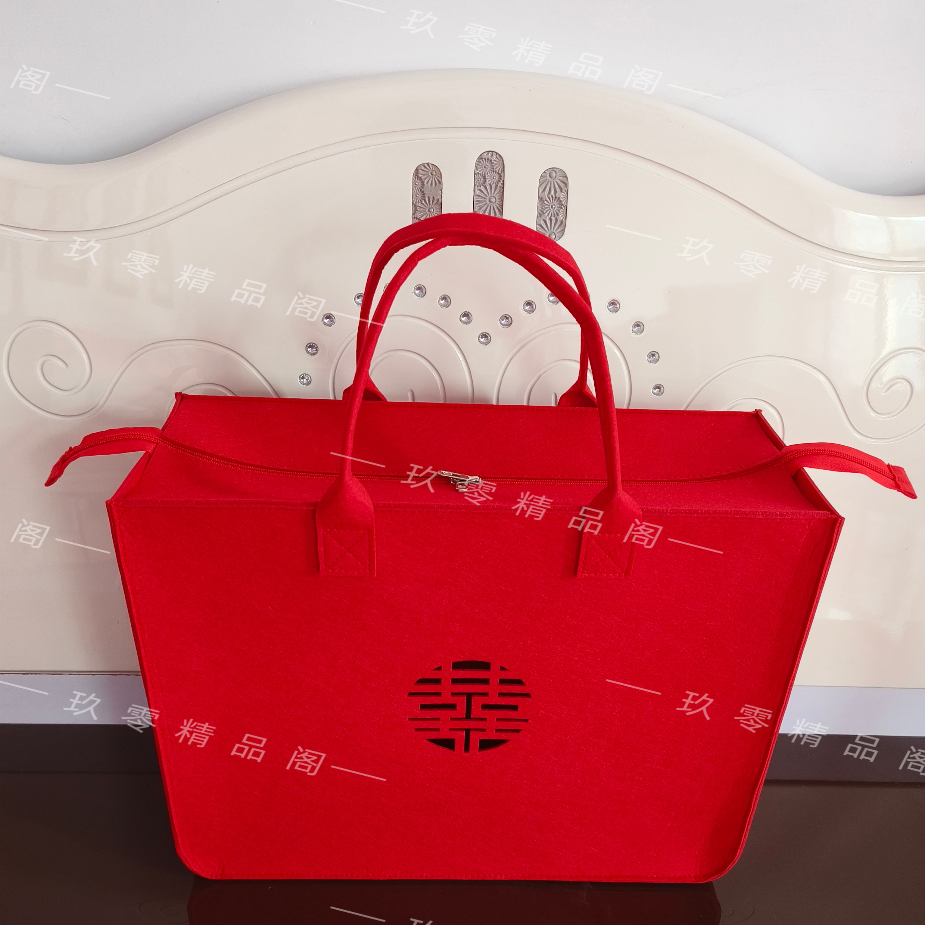 结婚手提袋:喜字红色婚包,陪你走过幸福每一刻-图1 结婚手提袋:喜字红色婚包,陪你走过幸福每一刻-图1
