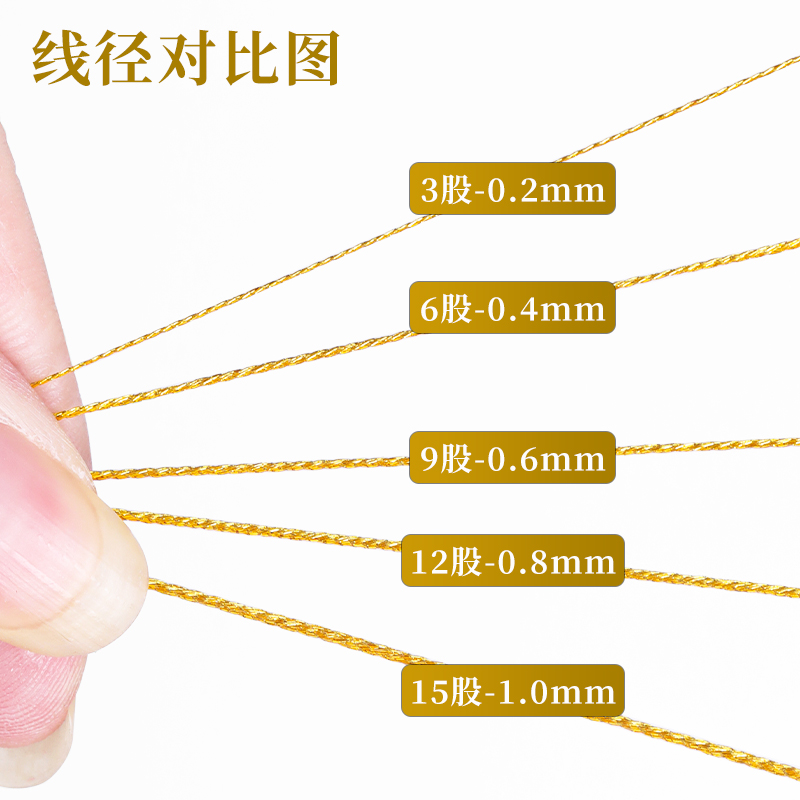 3股6股玉线,打造你的专属手绳手链项链神器!-图1 3股6股玉线,打造你的专属手绳手链项链神器!-图1