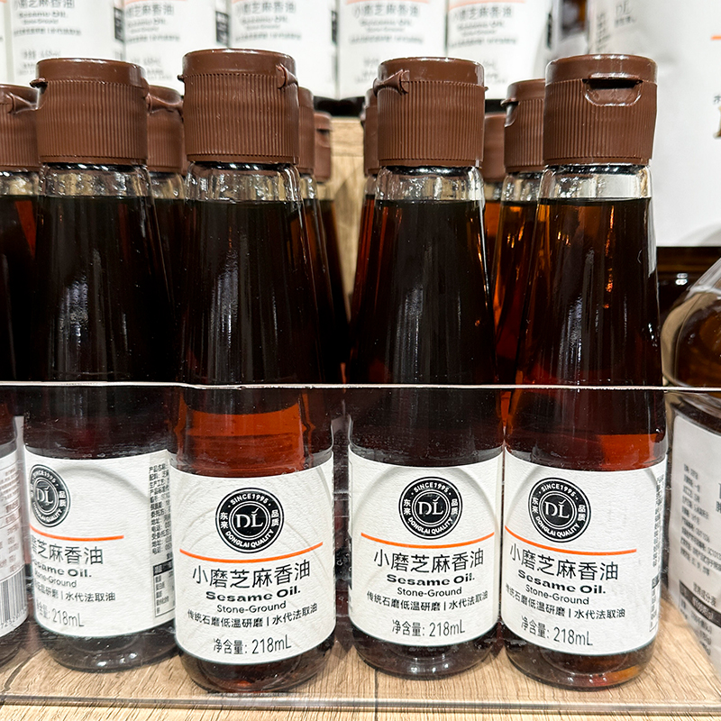 胖东来小磨芝麻香油:凉拌蘸料新宠,218ml让你餐桌升级!️-图1 胖东来小磨芝麻香油:凉拌蘸料新宠,218ml让你餐桌升级!️-图1