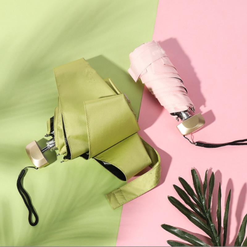 夏日必备!太阳伞女迷你五折防晒防紫外线小巧便捷折叠晴雨两用超轻遮阳雨伞-图1 夏日必备!太阳伞女迷你五折防晒防紫外线小巧便捷折叠晴雨两用超轻遮阳雨伞-图1