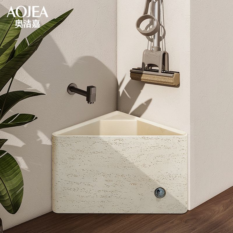 奥萨帝新款洗拖把池：阳台卫生间的完美搭档！