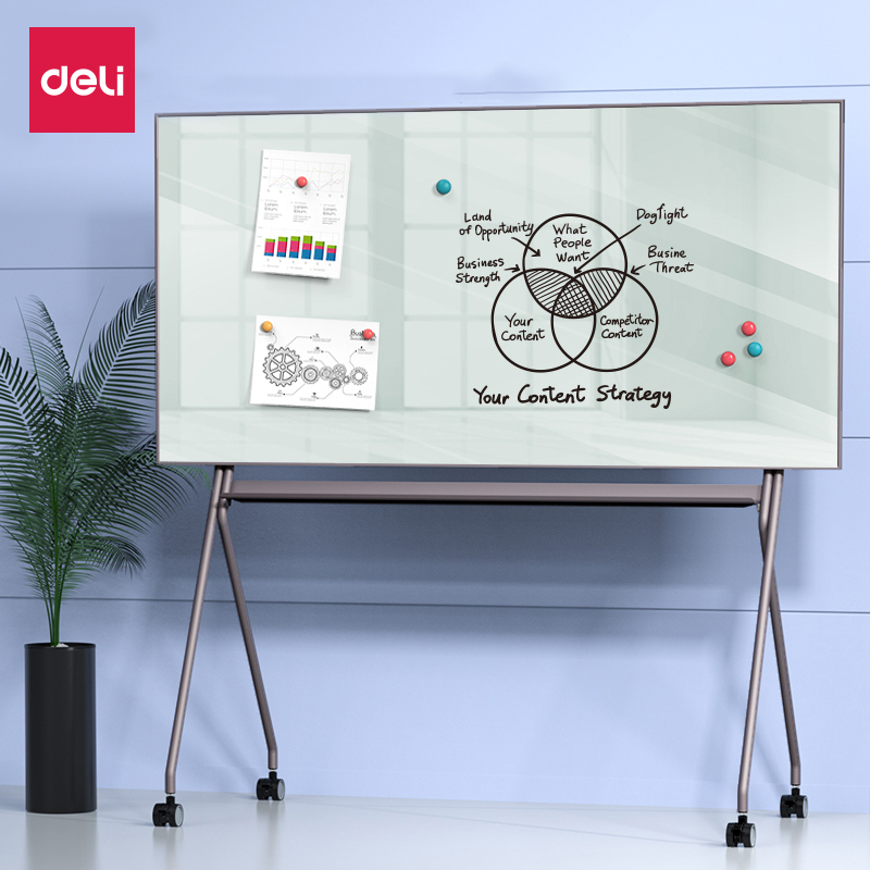 得力芭蕾支架白板：创意办公新宠，让空间焕发新生！